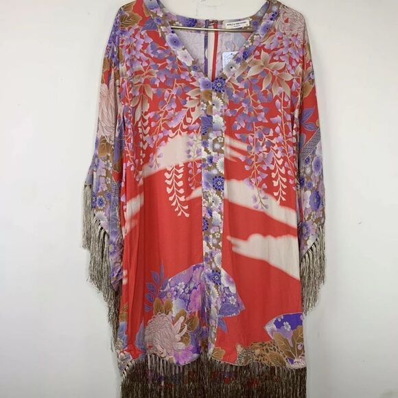 SPELL X Free People Willow Tassel Mini Dress, XS - Picture 5 of 10